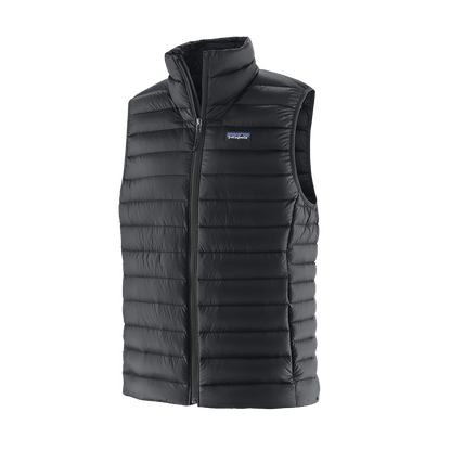 DOWN SWEATER VEST - BLACK