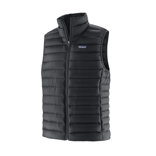 DOWN SWEATER VEST - BLACK