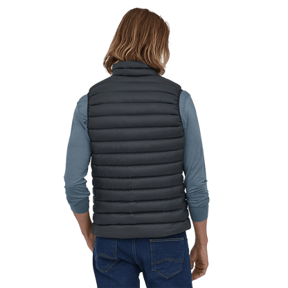 DOWN SWEATER VEST - BLACK BACK