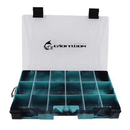 EVOLUTION 3600 TACKLE TRAY with lid open