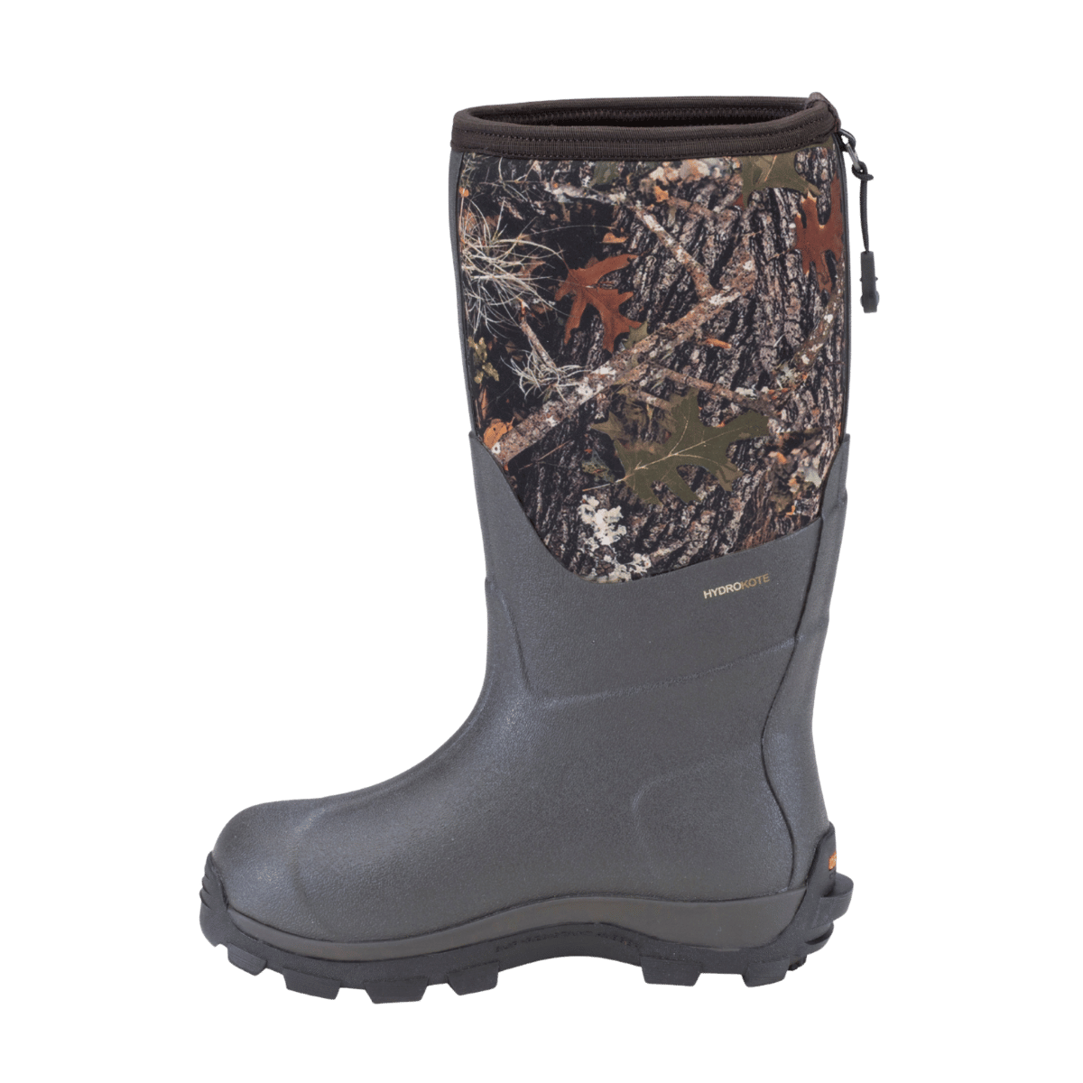 DRYSHOD KIDS ARCTIC STORM -40°F CAMO/TIMBER BOOTS LEFT VIEW