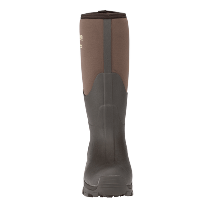 DRYSHOD OVERLAND HI MAX -50°F WITH POLAR FLEECE KHAKI/BROWN BOOTS FRONT VIEW