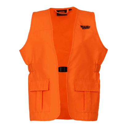 DSG OUTERWEAR WOMEN BLAZE VEST 2.0 BLAZE ORANGE FRONT VIEW