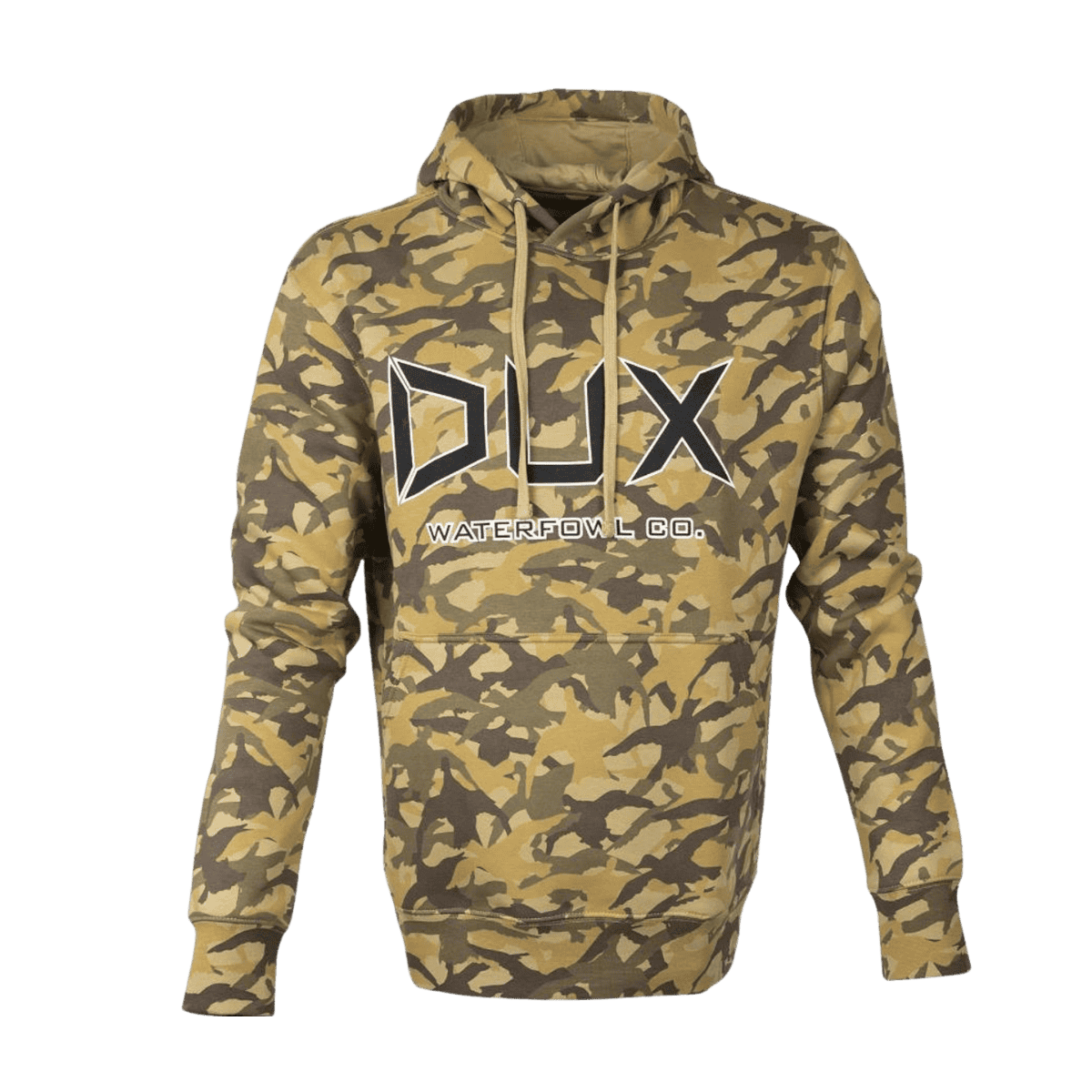 DUX UNISEX CAMO THERMAL HOODIE – CUPPED DUX CAMO