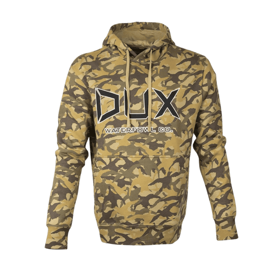 DUX UNISEX CAMO THERMAL HOODIE – CUPPED DUX CAMO