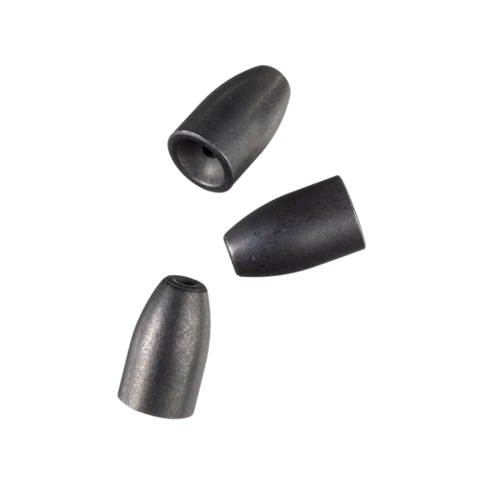 EAGLE CLAW WORM WEIGHT NON-LEAD 3PK BLACK