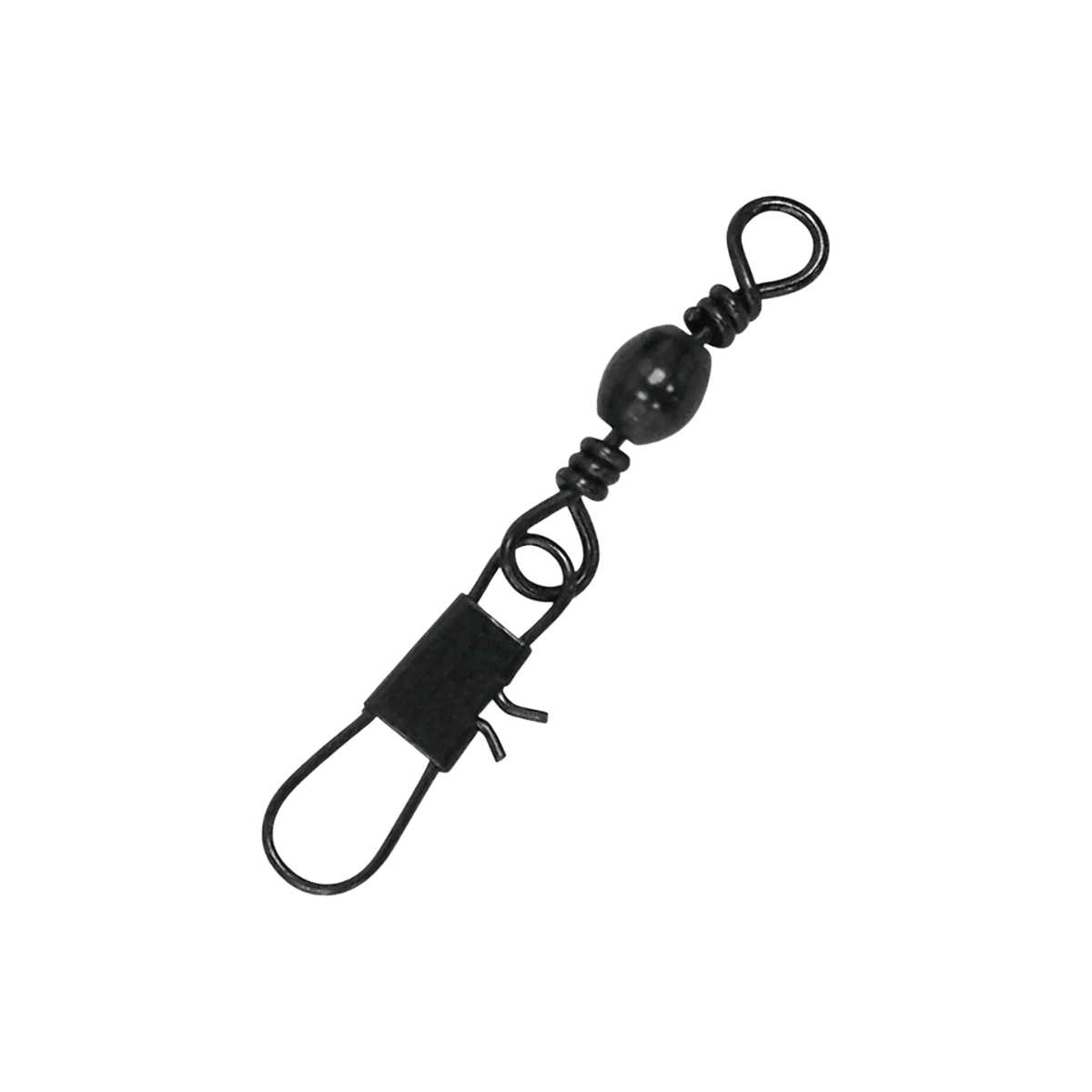 EAGLECLAW BARREL SWIVEL INTERLOCK SNAP 5PK BLACK SIZE 5
