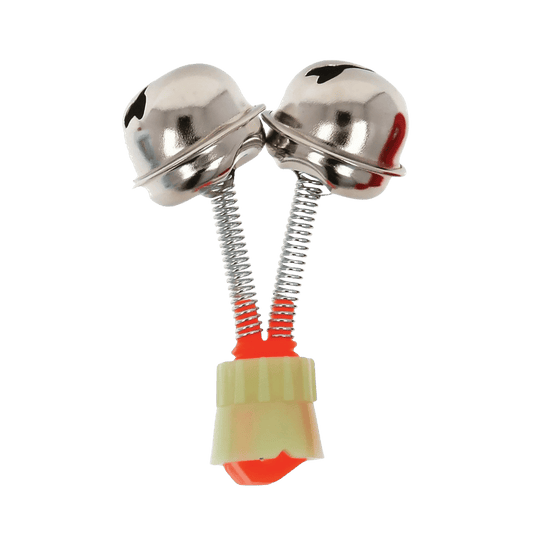 EAGLECLAW FISHING BELL W/LUMINOS CLIP ON NICKEL