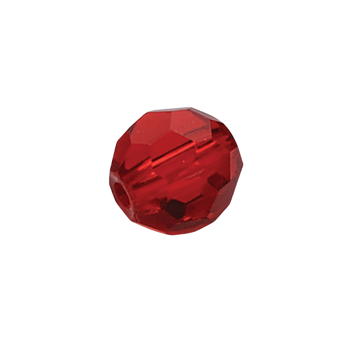 EAGLECLAW LAZER FACETED GLASS BEADS 10PK 10MM