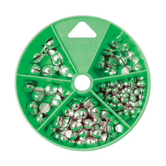 EAGLECLAW REMOVABLE SPLIT SHOT NON-LEAD 124 PCS