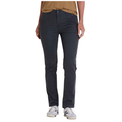 TOAD & CO WOMEN'S EARTHWORKS PANT - SOOT_FRONT ANGLE WW
