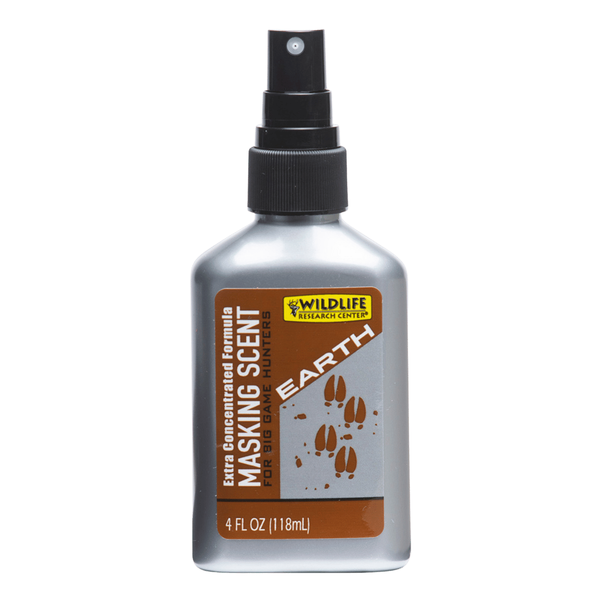 WILDLIFE RESEARCH X-TRA CONCENTRATED EARTH SCENT MASK – 4 OZ HUNTING COVER SPRAY