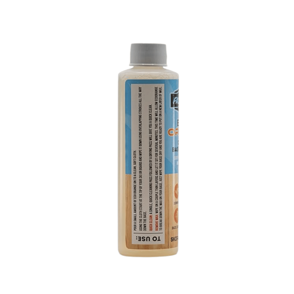 FAST WAX ECO ORANGE CITRUS BASE CLEANER 60 OZ - BACK VIEW