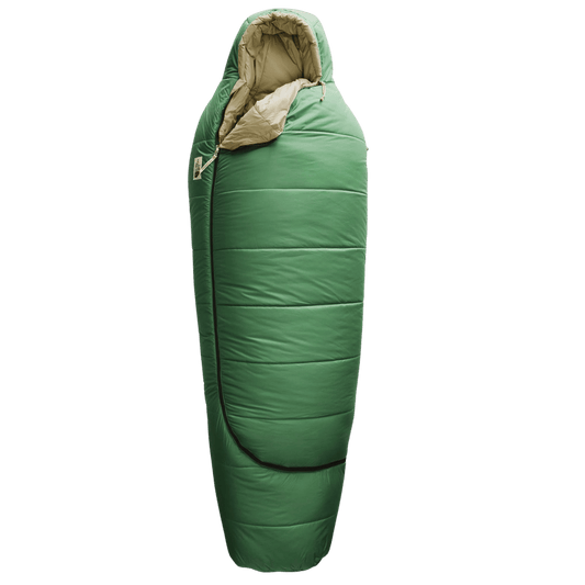 THE NORTH FACE ECO TRAIL SYNTHETIC 0° SLEEPING BAG - SULLIVAN GREEN/HEMP_FRONT VIEW