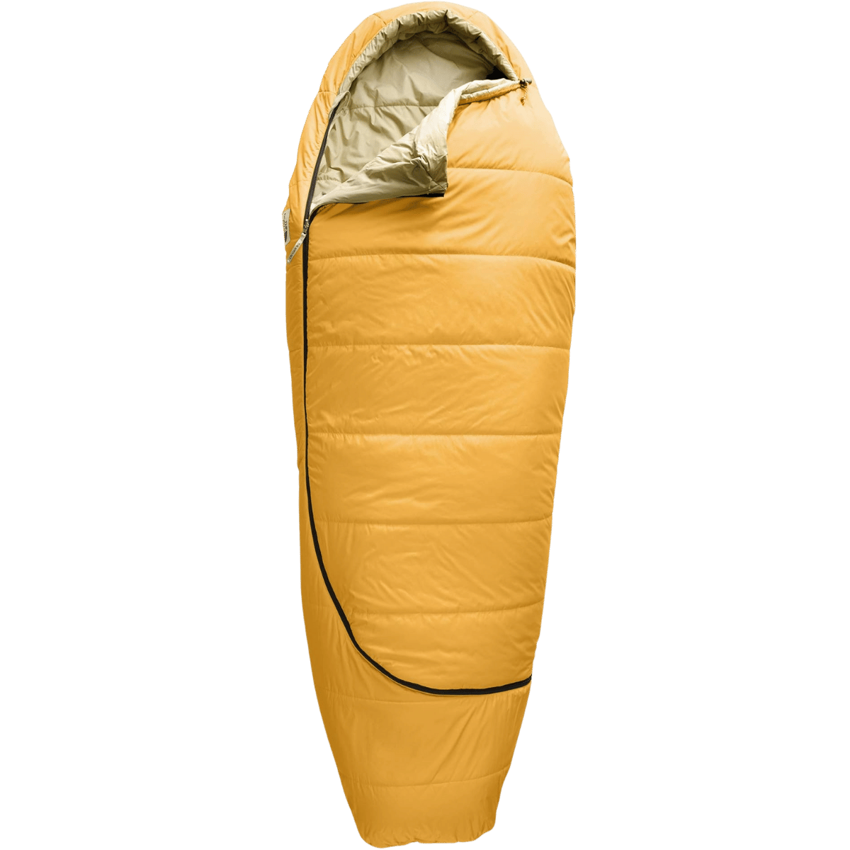 THE NORTH FACE ECO TRAIL SYNTHETIC 35°F SLEEPING BAG - TNF YELLOW/HEMP_FRONT VIEW