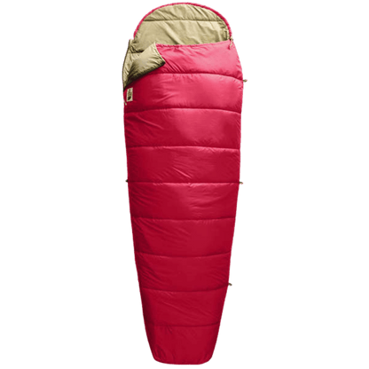 THE NORTH FACE ECO TRAIL SYNTHETIC 55°F SLEEPING BAG - TNT RED/HEMP_FRONT VIEW