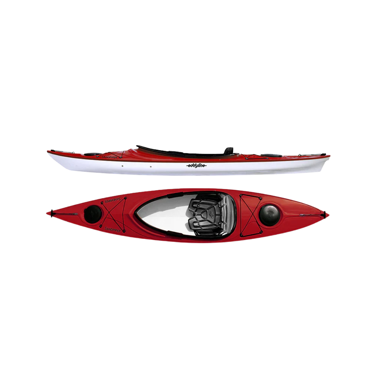 EDDYLINE SANDPIPER KAYAK 23 RED PEARL