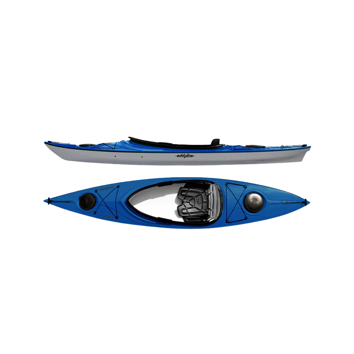 EDDYLINE SANDPIPER KAYAK 23 SAPPHIRE SILVER