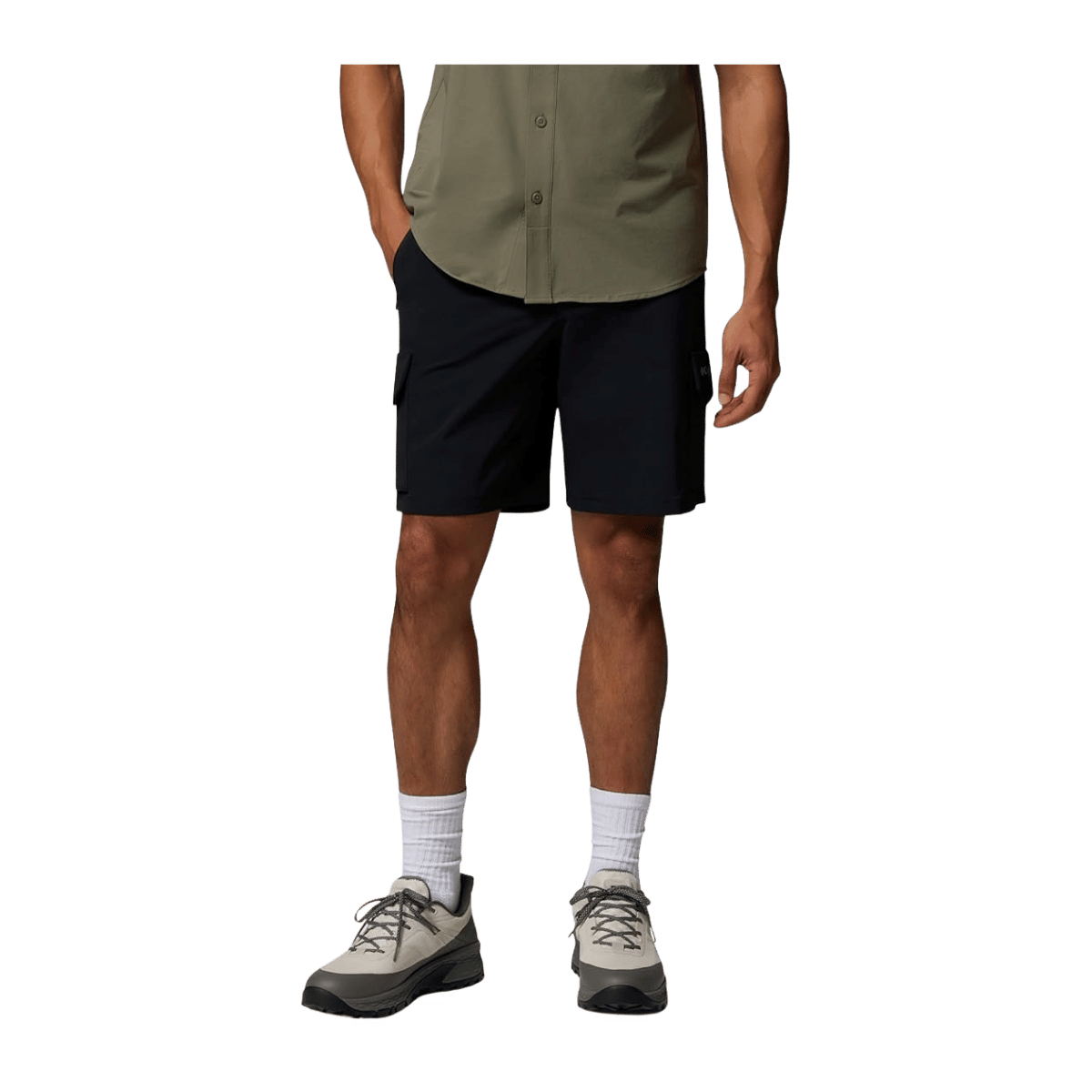 COLUMBIA MEN'S SILVER RIDGE ELITE SHORT - BLACK