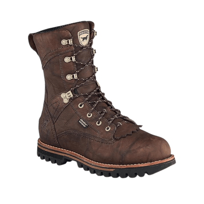 IRISH SETTER MEN'S ELK TRACKER 10" UNINSULATED WIDE HUNTING BOOTS - BROWN_2 front quarter view