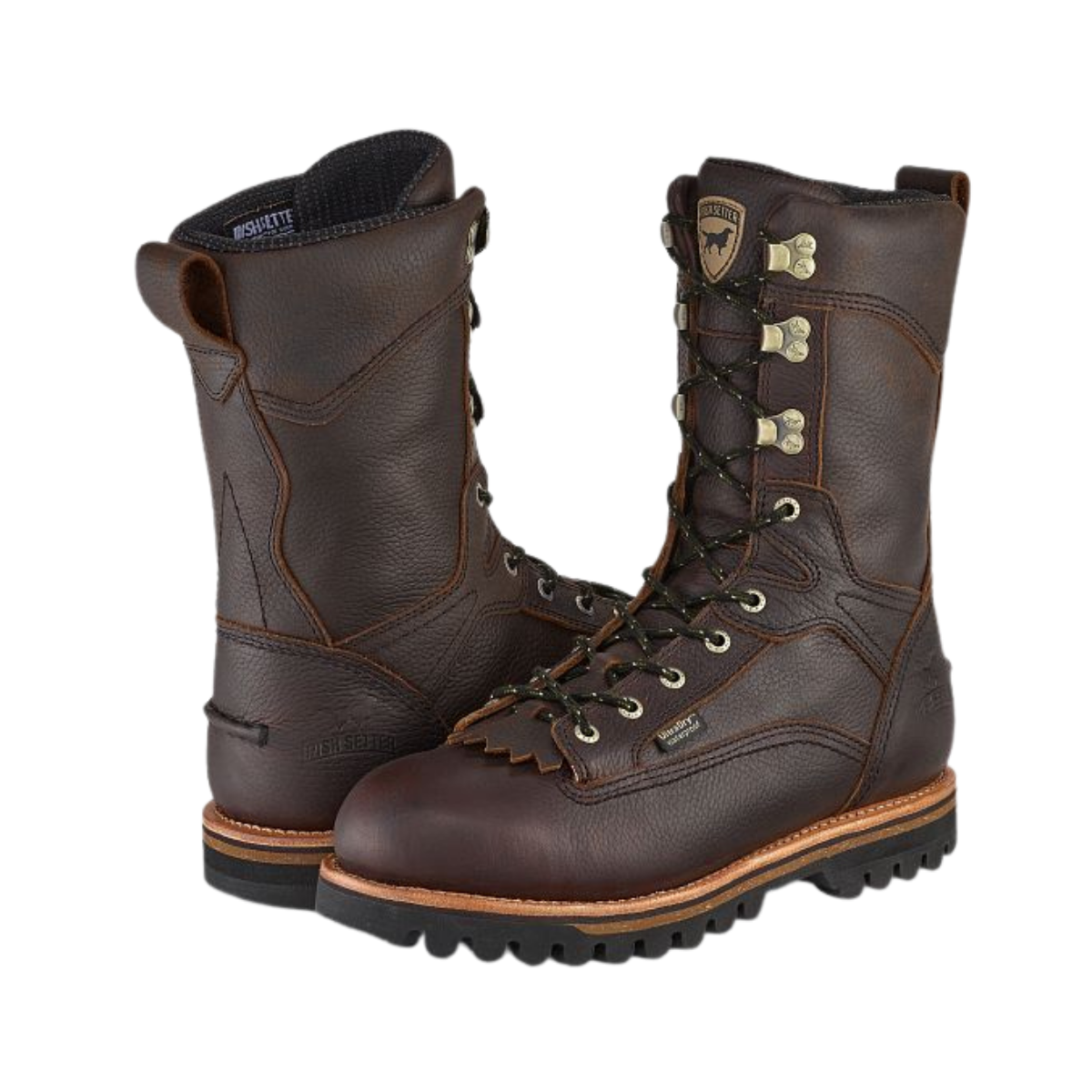 IRISH SETTER MEN'S  ELK TRACKER GTX 1000G INSULATED HUNTING BOOTS - BROWN