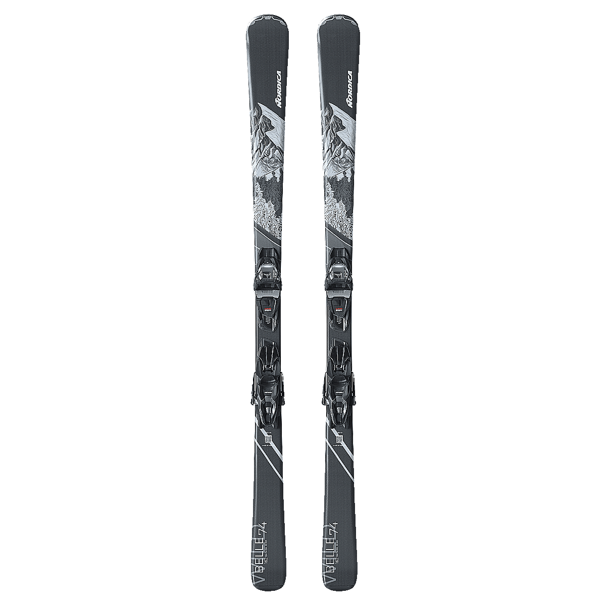 WILD BELLE 74 SKIS TP2 BINDINGS 2025