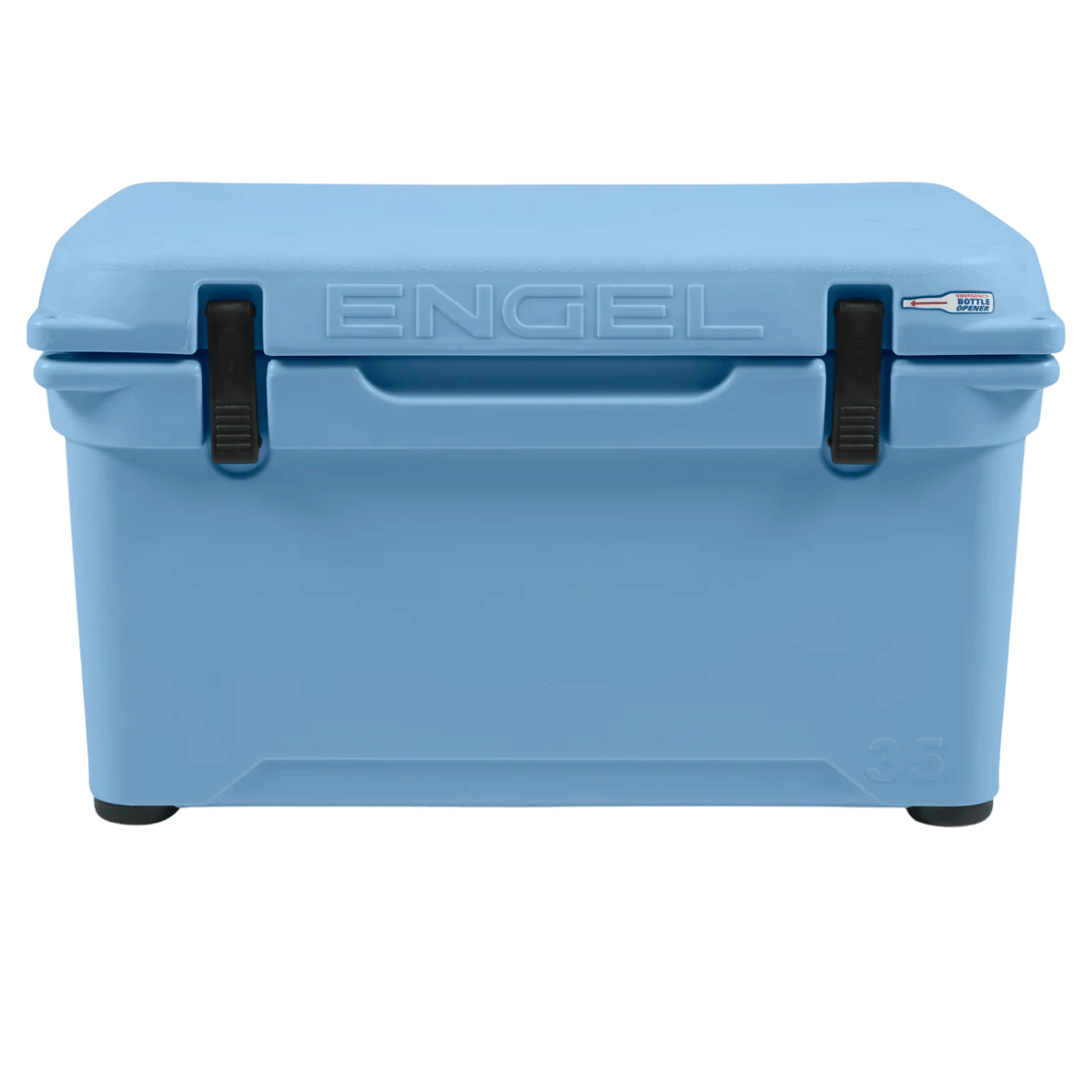ENGEL 35 QUARTS HIGH PERFORMANCE HARD COOLER AND ICE BOX_ARCTIC BLUE