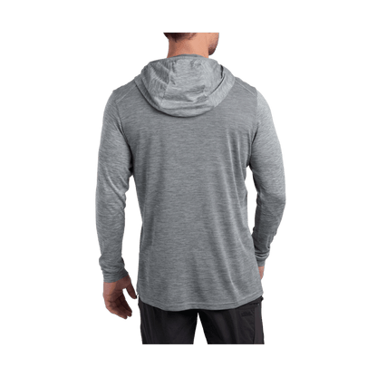 KUHL MEN'S ENGINEERED HOODY - HEATHER GREY - BACK VIEW