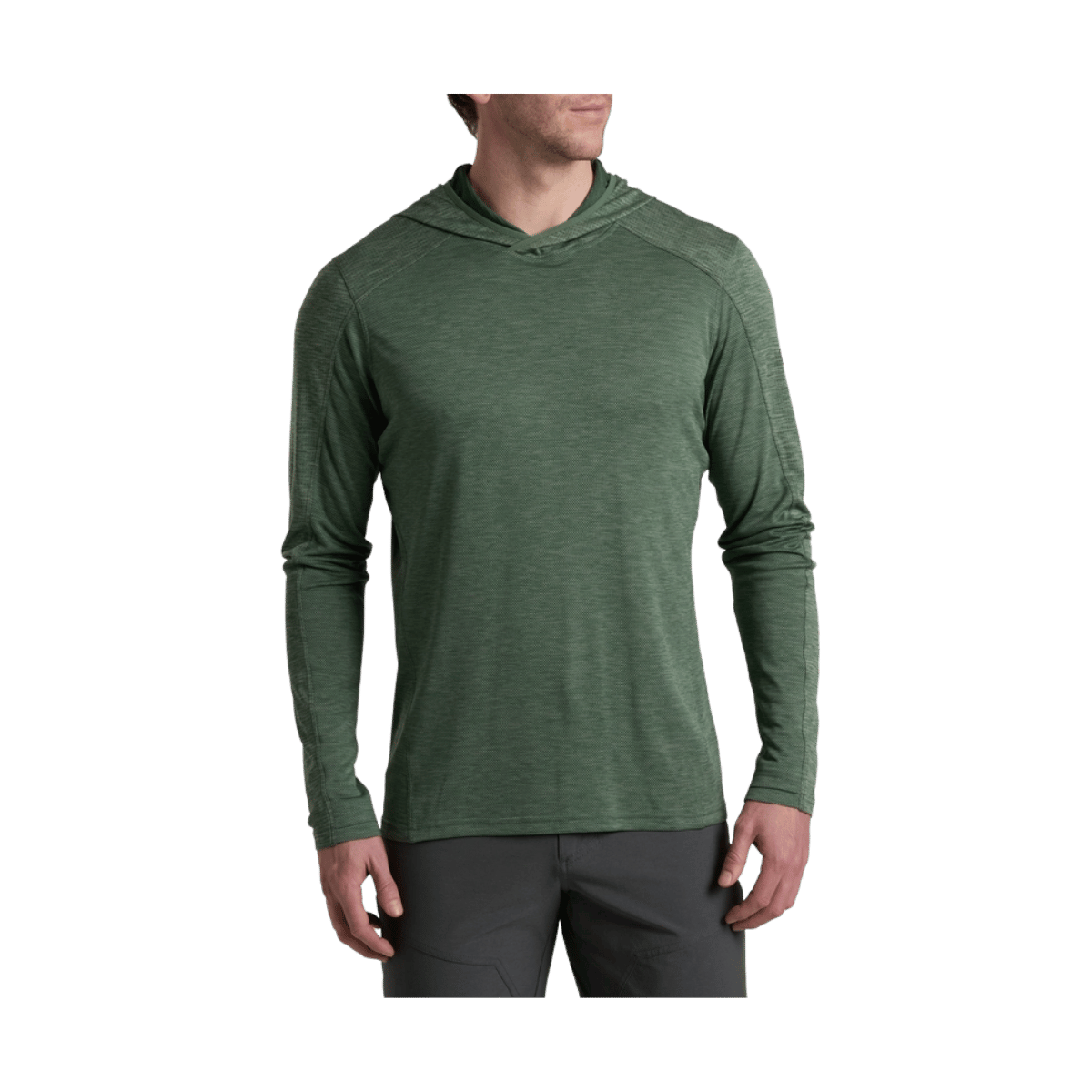 KUHL MEN'S ENGINEERED HOODY - CYPRESS - FRONT VIEW