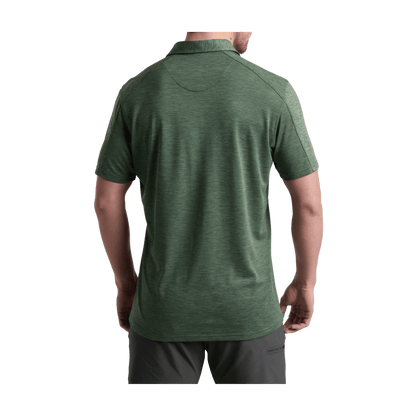 KUHL MEN'S ENGINEERED POLO - CYPRESS - BACK VIEW