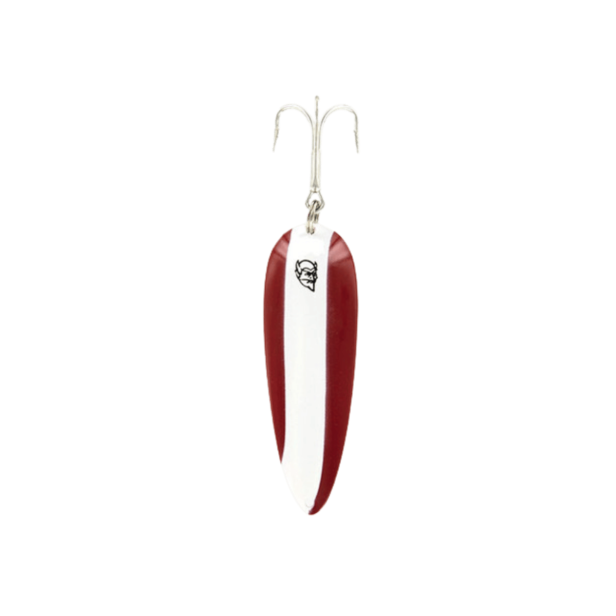 EPPINGER DARDEVLE SPOON RED WHITE NICKEL IMAGE