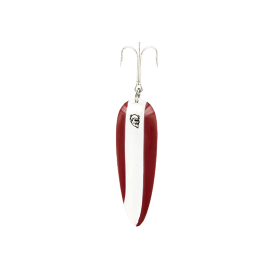 EPPINGER DARDEVLE SPOON RED WHITE NICKEL IMAGE