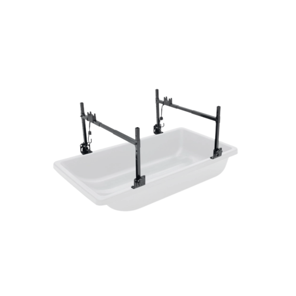 ESKIMO E-HAULER FOLDING CARGO RACK WHITE