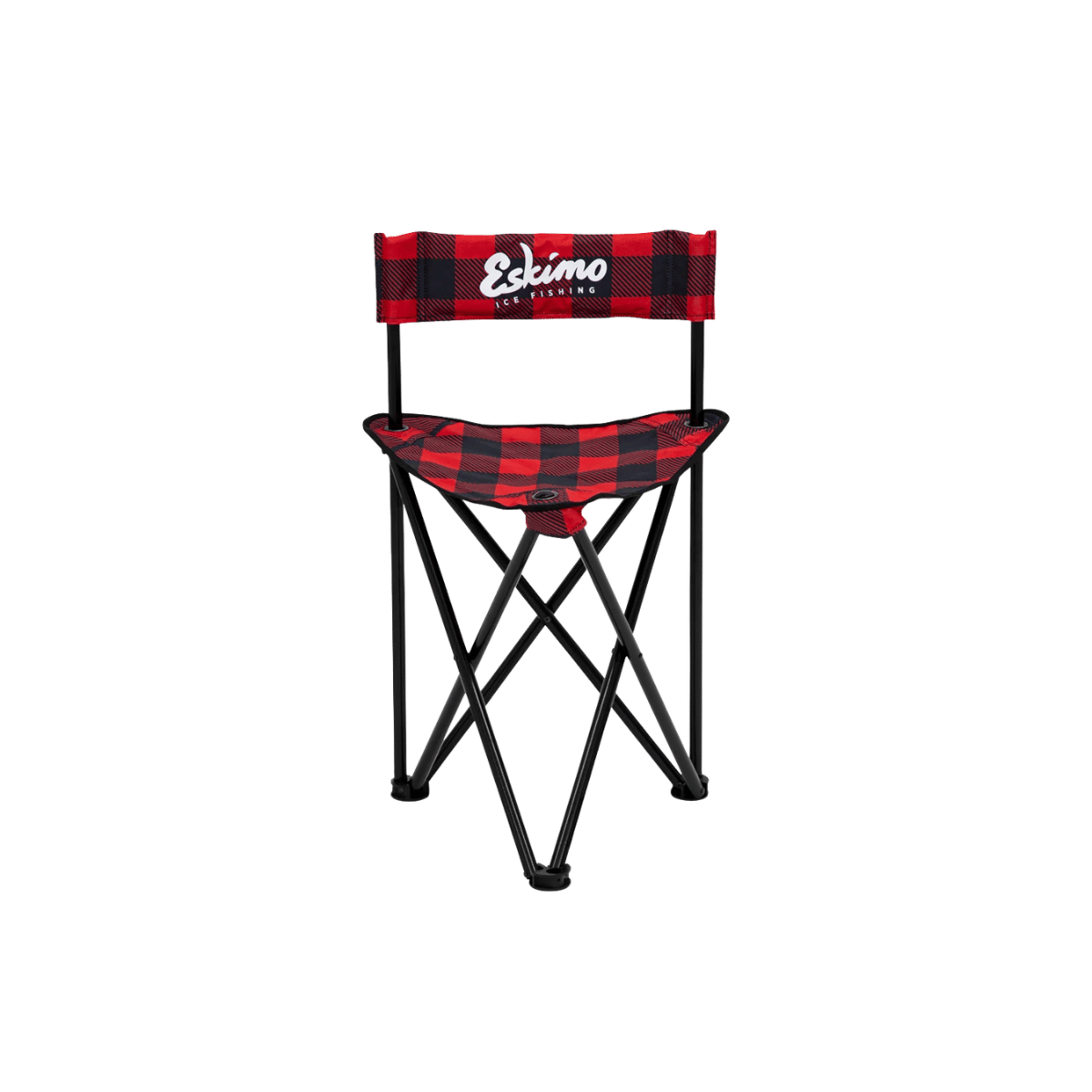ESKIMO PLAID FOLDING ICE CHAIR IMAGE