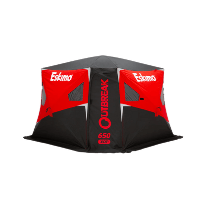 ESKIMO OUTBREAK 650XDP POP-UP SHELTER - FRONT VIEW