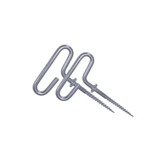 ESKIMO ICE ANCHOR 2PK - HEAVY DUTY - SILVER