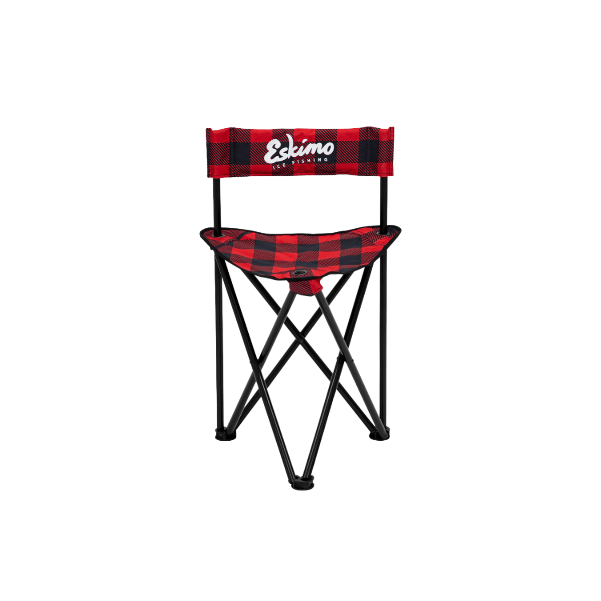 ESKIMO PLAID FOLDING ICE CHAIR