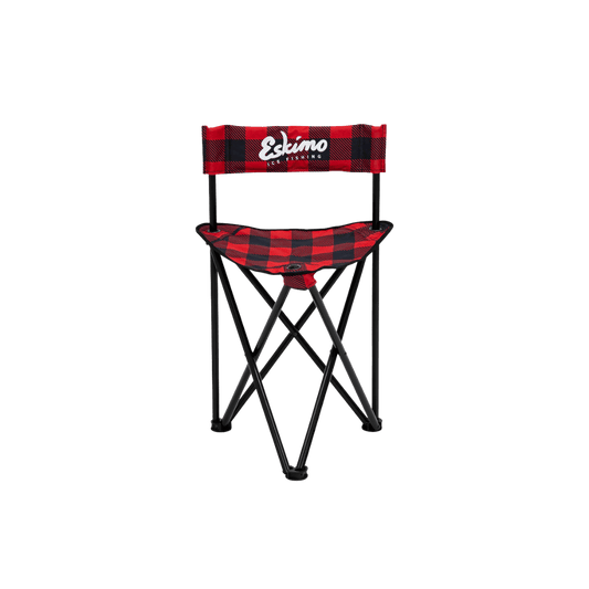 ESKIMO PLAID FOLDING ICE CHAIR