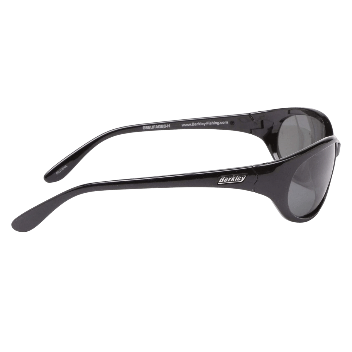 BERKLEY EUFAULA SUNGLASSES GLOSS BLACK/SMOKE - 3