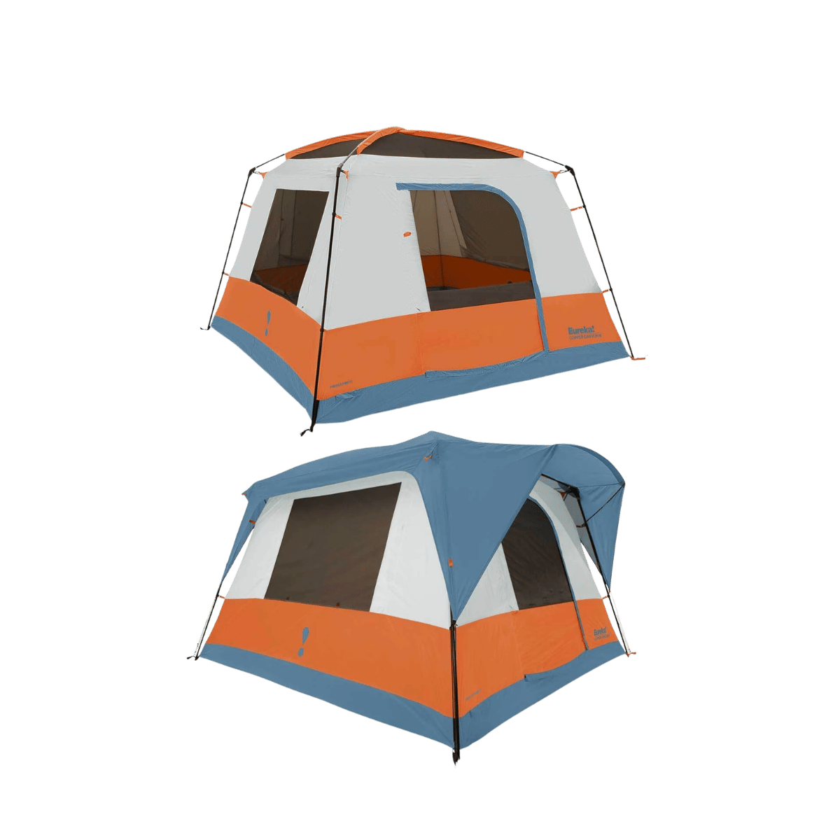EUREKA COPPER CANYON LX 6 TENT BLUE HEAVEN JAFFA ORANGE DAWN BLUE