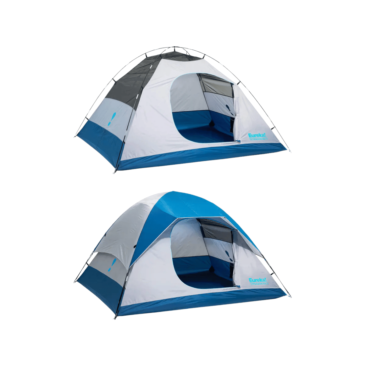 EUREKA TETRAGON NX 3 TENT MYKONOS BLUE SCUBA BLUE HIGH RISE