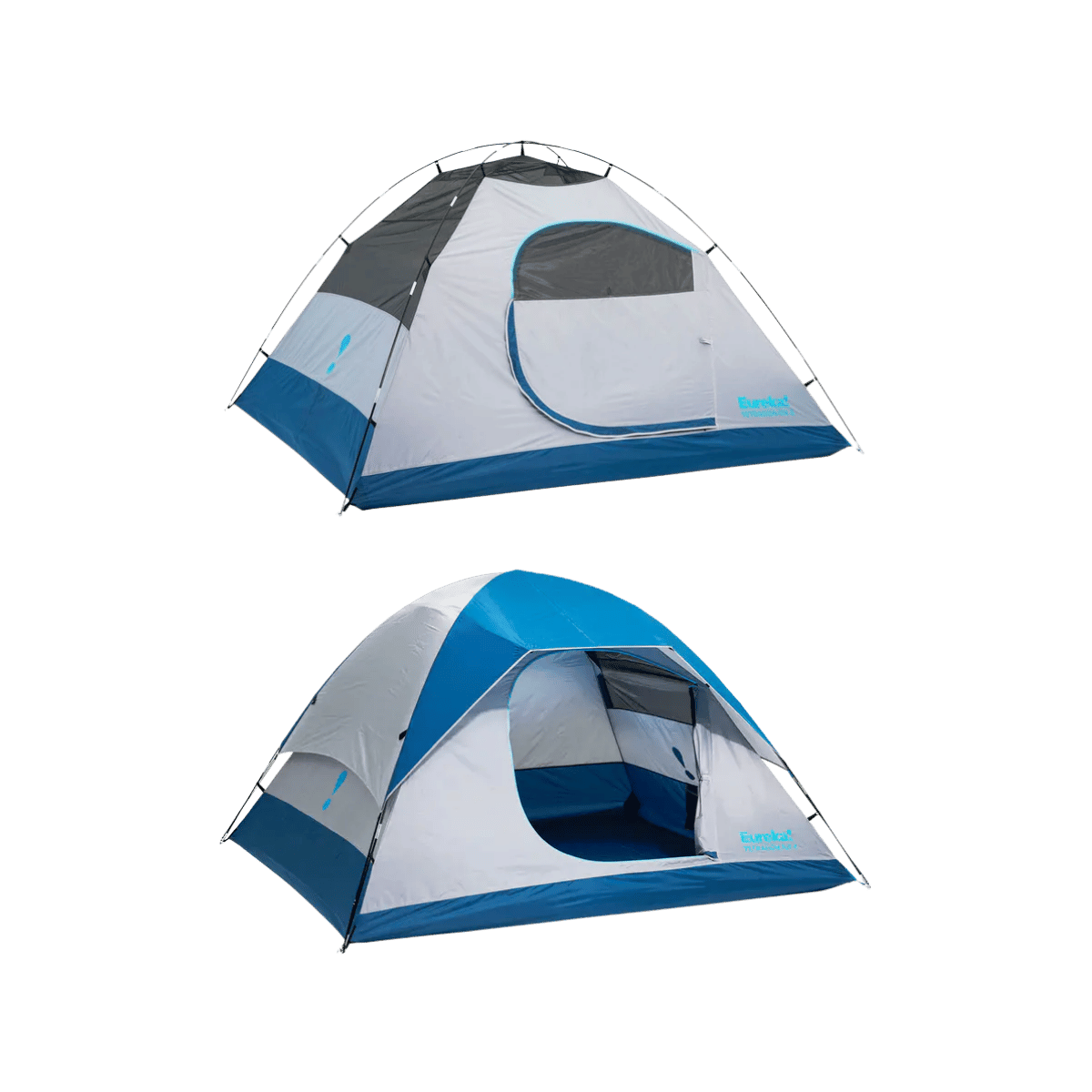 EUREKA TETRAGON NX 4 TENT MYKONOS BLUE SCUBA BLUE HIGH RISE