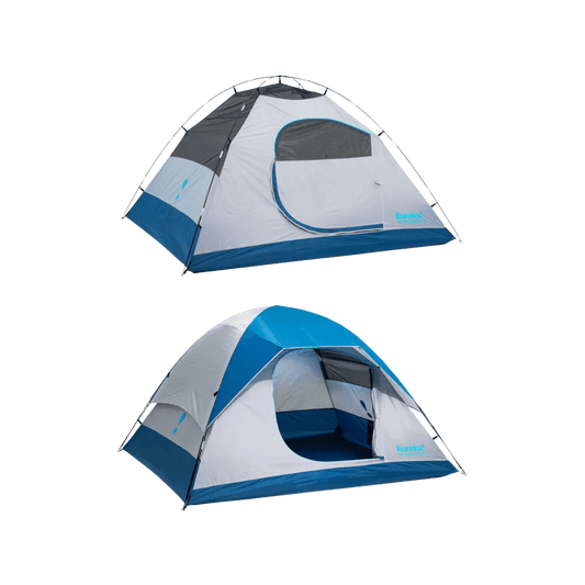 EUREKA TETRAGON NX 4 TENT MYKONOS BLUE SCUBA BLUE HIGH RISE