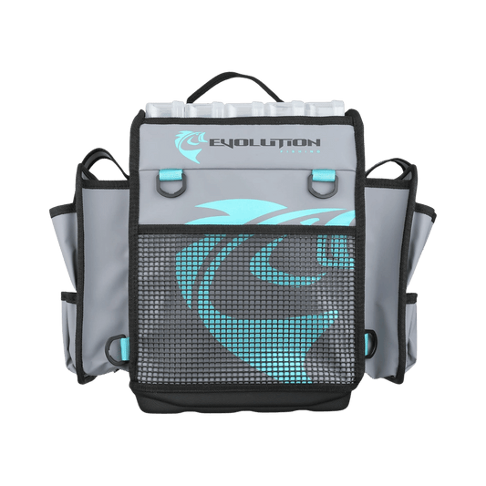 EVOLUTION OUTDOOR 3700 RIGGER KAYAK TACKLE BAG GRAY