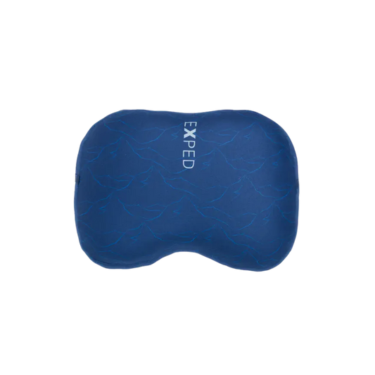 EXPED DEEP SLEEP PILLOW BLUE MOUNTAIN PATTERN