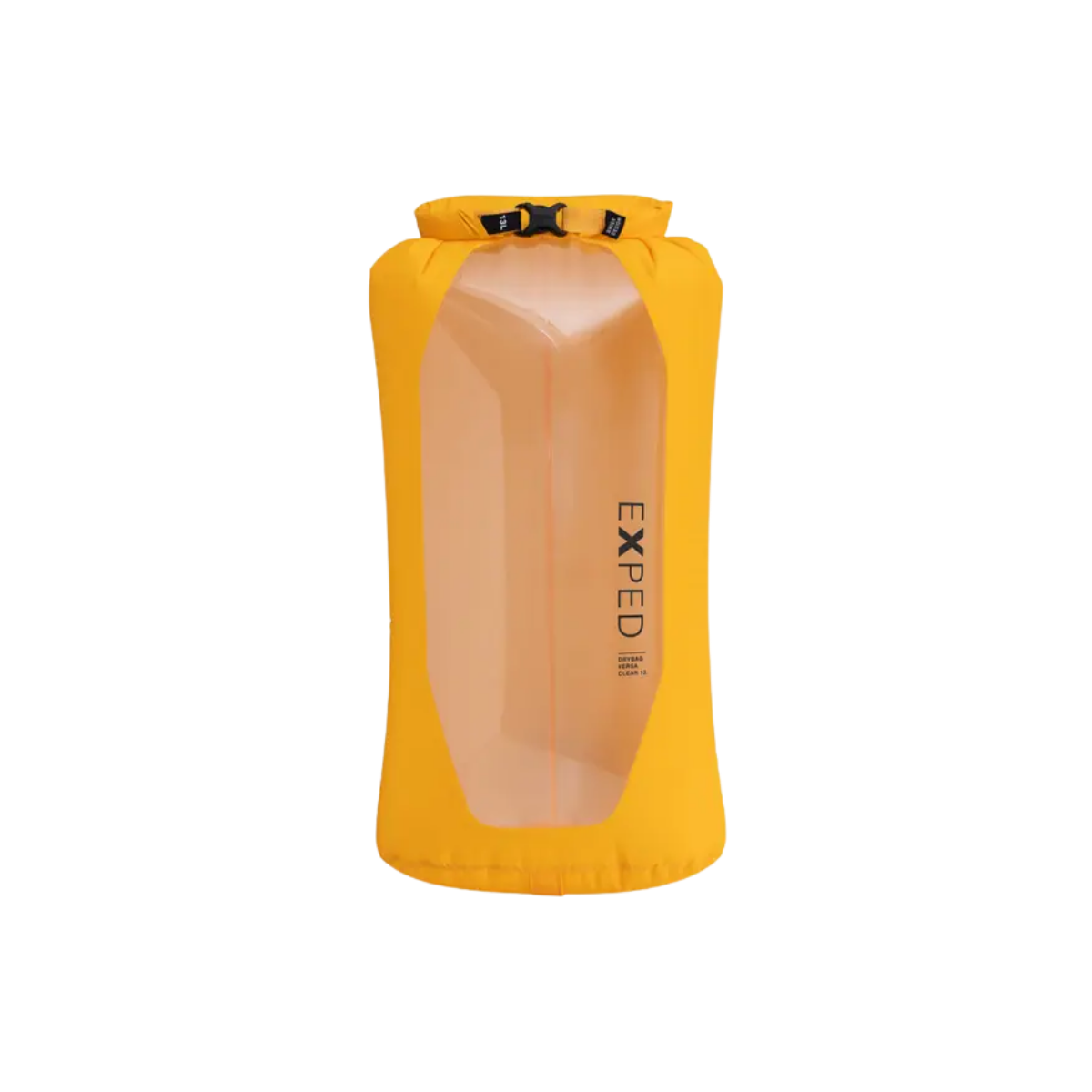 EXPED DRYBAG VERSA CLEAR 13L SUNSHINE