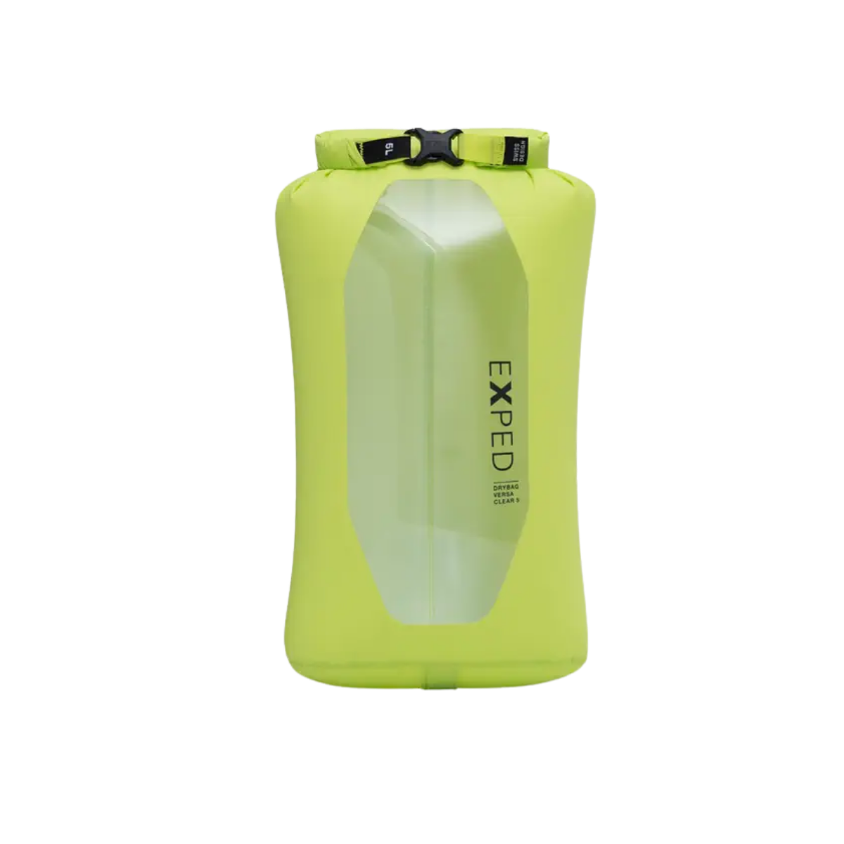 EXPED DRYBAG VERSA CLEAR 5L LIME