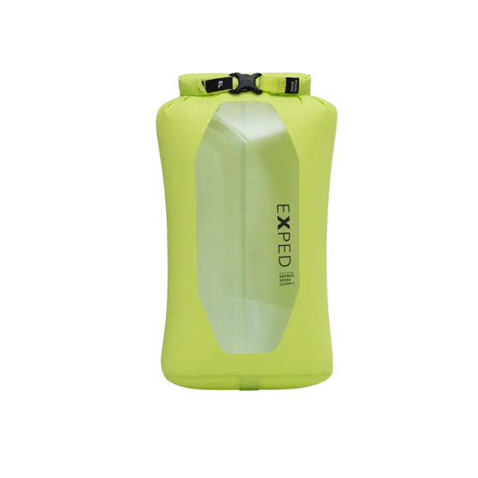 EXPED DRYBAG VERSA CLEAR 5L LIME