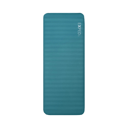 EXPED MEGAMAT SLEEPING PAD - LONG EXTRA WIDE - CYPRESS - FRONT VIEW
