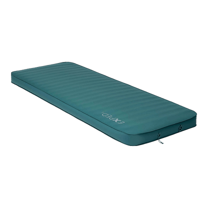 EXPED MEGAMAT SLEEPING PAD - LONG EXTRA WIDE - CYPRESS - INFLATED VIEW